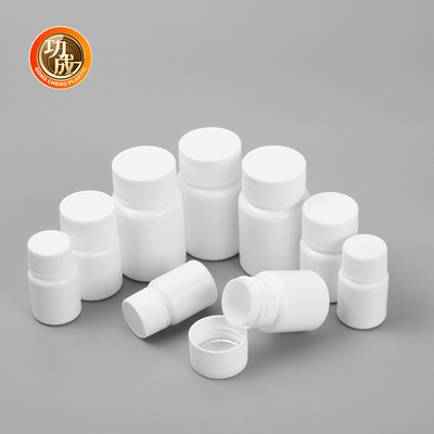 HDPE ম্যাট প্লাস্টিকের বড়ির বোতল 15ml 20ml 30ml ক্যাপসুল মেডিসিন পিলের বোতল