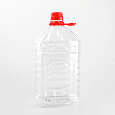 স্বচ্ছ প্লাস্টিকের মশলা বোতল 2.5L PET সয়া সস বোতল