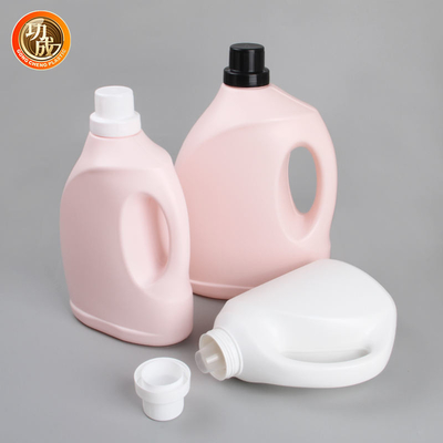 খালি HDPE লন্ড্রি ডিটারজেন্ট বোতল 2000ml 3000ml 5000ml