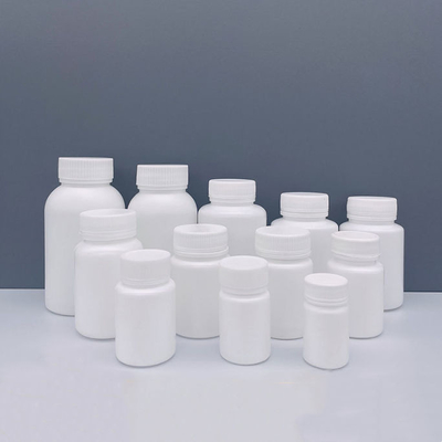 80ml 100ml 150ml Hdpe মেডিসিন বোতল সঙ্গে স্ক্রু ক্যাপ খালি প্লাস্টিক ক্যাপসুল কন্টেইনার