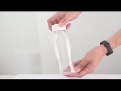 পিইটি প্লাস্টিক স্কুইজ সস বোতল ঢাকনা ফ্লিপ শীর্ষ খাদ্য গ্রেড সঙ্গে