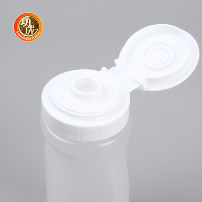 সিরাপ 250ml 500ml জন্য ফ্লিপ শীর্ষ প্লাস্টিক স্কুইজ সস বোতল