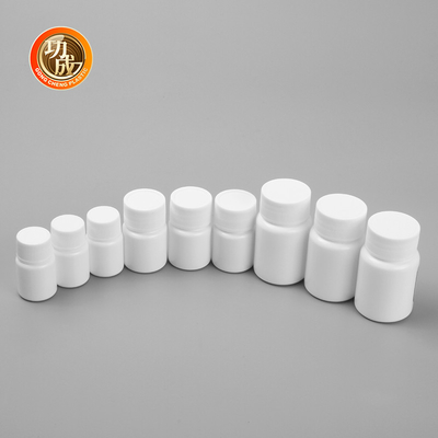 HDPE ম্যাট প্লাস্টিকের বড়ির বোতল 15ml 20ml 30ml ক্যাপসুল মেডিসিন পিলের বোতল