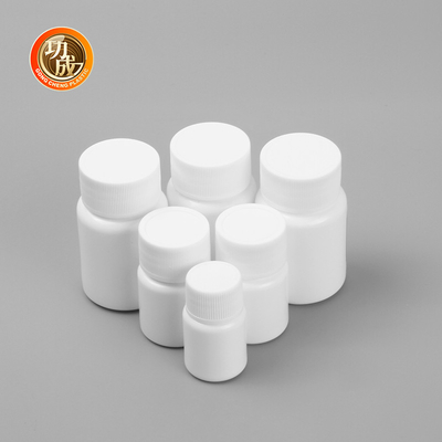HDPE ম্যাট প্লাস্টিকের বড়ির বোতল 15ml 20ml 30ml ক্যাপসুল মেডিসিন পিলের বোতল