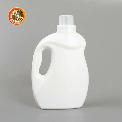খালি HDPE লন্ড্রি ডিটারজেন্ট বোতল 1000ml 1500ml 3000ml সাদা তরল ডিটারজেন্ট বোতল