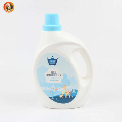 খালি 3L HDPE প্লাস্টিক লিকুইড লন্ড্রি ডিটারজেন্ট বোতল 1 গ্যালন