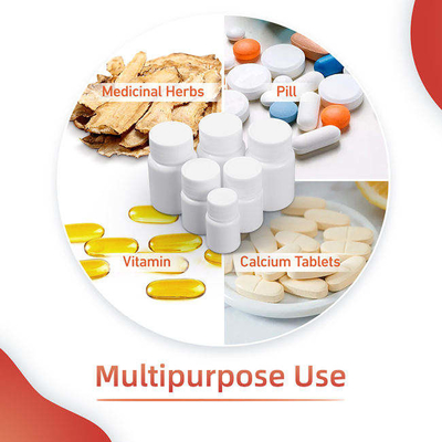 স্ক্রু ক্যাপ প্লাস্টিক কাস্টম পিল বোতল 60ml