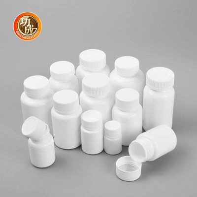 স্ক্রু ক্যাপ প্লাস্টিক কাস্টম পিল বোতল 60ml