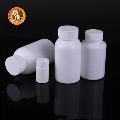 স্ক্রু ক্যাপ 120ml 150ml HDPE ক্যাপসুল বোতল সহ PE মেডিসিন পিল বোতল