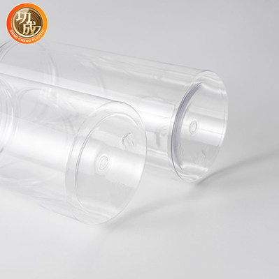 100ml 200ml 300ml খালি ক্লিয়ার পোষা ক্যান্ডি কুকি জার ফুড গ্রেড