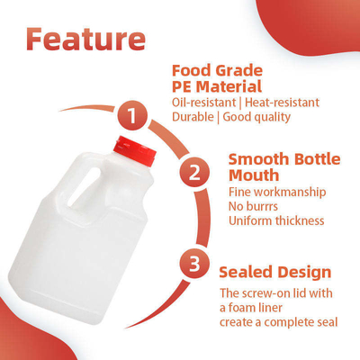কাস্টম Pe 1000ml 1100ml 1600ml 1900ml 2000ml প্লাস্টিক সয়া সস বোতল