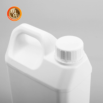 Hdpe খালি প্লাস্টিকের মশলা বোতল স্ক্রু ক্যাপ সহ প্লাস্টিকের রাসায়নিক স্টোরেজ বোতল