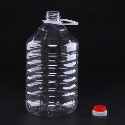OEM ক্লিয়ার পোষা প্লাস্টিক মশলা বোতল 250ml 500ml 1l রান্নার তেল কন্টেইনার প্লাস্টিক