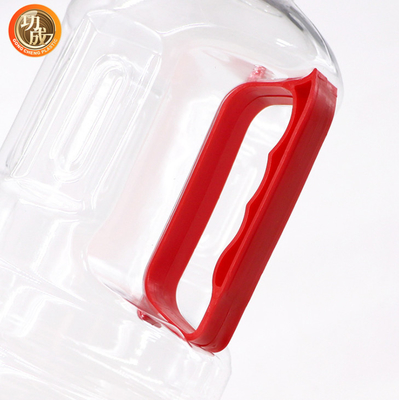 কাস্টম প্লাস্টিক মশলা বোতল 800ml 900ml স্বচ্ছ PET সয়া সস বোতল