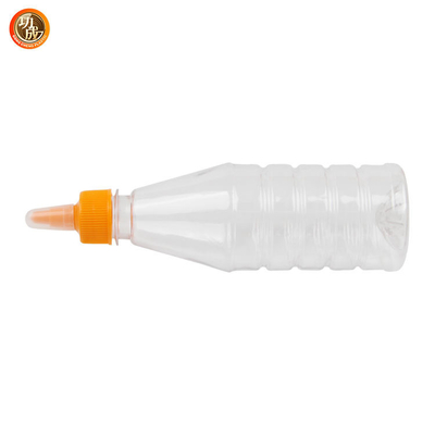 ফুড গ্রেড PET 17oz ক্লিয়ার কেচাপ সরিষা স্কুইজ বোতল