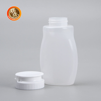 তেল টমেটো Bbq সস কেচাপের জন্য 230ml 250ml 500ml 1000ml প্লাস্টিক সস স্কুইজ বোতল