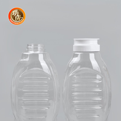 তেল টমেটো Bbq সস কেচাপের জন্য 230ml 250ml 500ml 1000ml প্লাস্টিক সস স্কুইজ বোতল