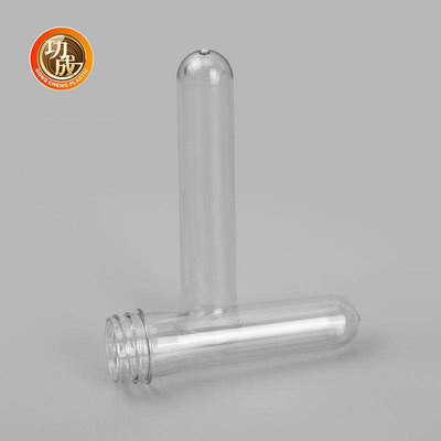কাস্টম 28mm 38mm ঘাড় প্লাস্টিকের বোতল উচ্চ স্বচ্ছ Preform