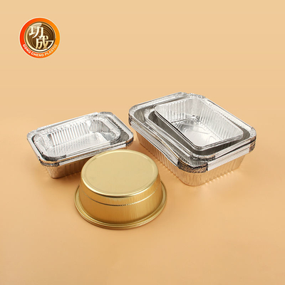 ফুড গ্রেড অ্যালুমিনিয়াম ফয়েল কন্টেইনার 3 কম্পার্টমেন্ট টু গো কনটেইনার