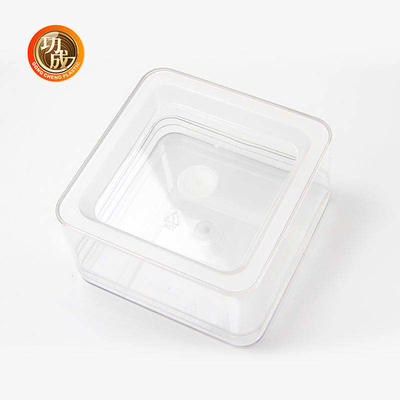 স্বচ্ছ PET কাস্টমাইজ প্যাকিং বক্স প্লাস্টিক খাদ্য সঞ্চয় বাক্স