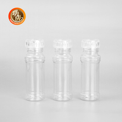 ফুড গ্রেড শেকার প্লাস্টিক মশলার বোতল 350 মিলি 500 মিলি পিইটি মশলা জার