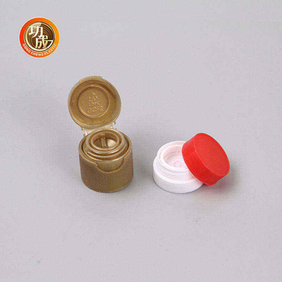 কাস্টম সয়া সস স্ক্রু প্লাস্টিকের বোতল ক্যাপ PE পিপি প্লাস্টিক ফ্লিপ শীর্ষ ক্যাপ