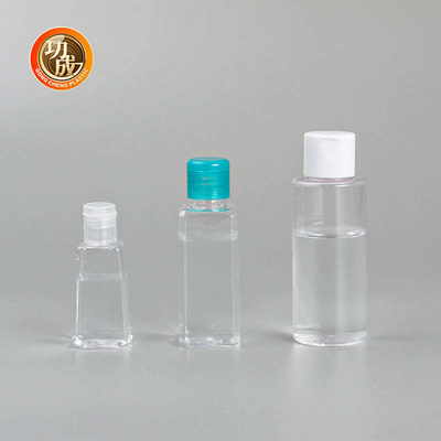 পোর্টেবল প্লাস্টিক স্যানিটাইজার বোতল 10ML 20ML 30ML হ্যান্ড জেল বোতল ধারক