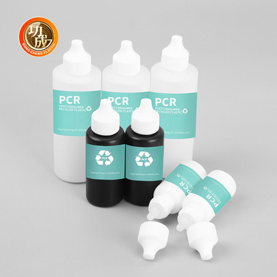 30Ml 50Ml 120Ml ইকো-বন্ধুত্বপূর্ণ পিসিআর প্লাস্টিকের স্প্রে বোতলগুলি ট্রিস্ট টপ ইনক চুলের তেলের বোতলগুলির সাথে