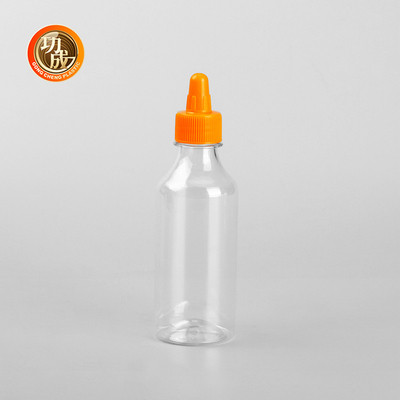 কাস্টম প্লাস্টিকের স্লিজ সস বোতল 300ml 500ml 1000ml মশলা জন্য