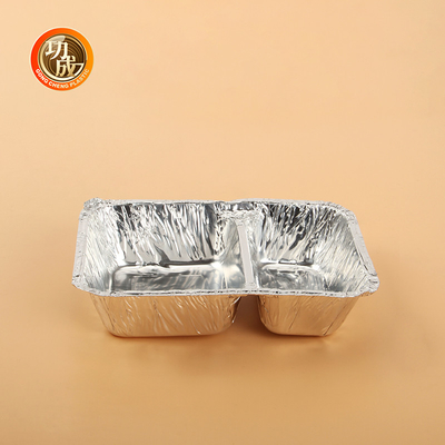 কাস্টম লোগো মুদ্রিত খাদ্য প্যাকেজ বাক্স আয়তক্ষেত্রাকার আকৃতির সিলভার ফয়েল ঢাকনা সমুদ্র দ্বারা / বায়ু দ্বারা / এক্সপ্রেস দ্বারা